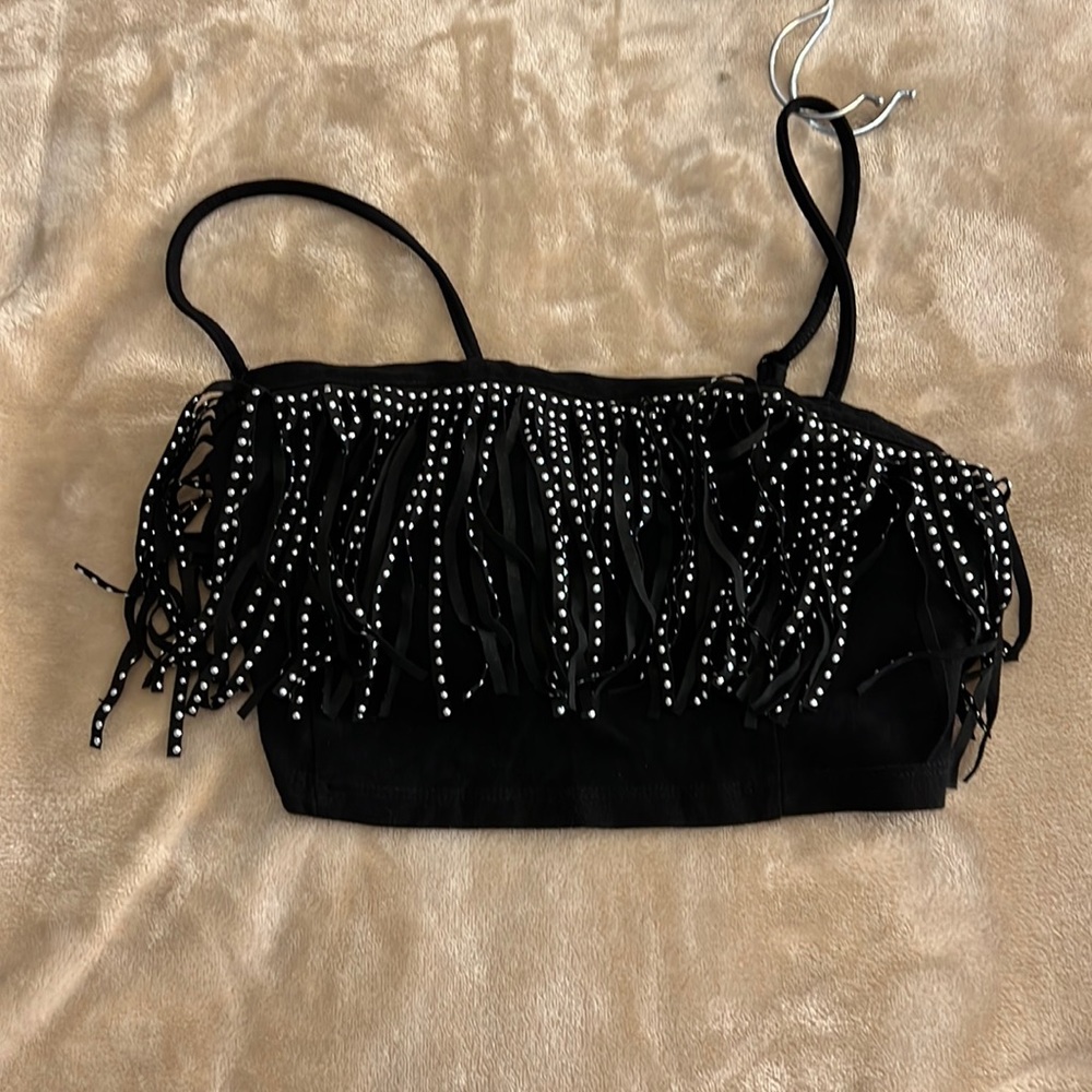 Fringe Crop Top